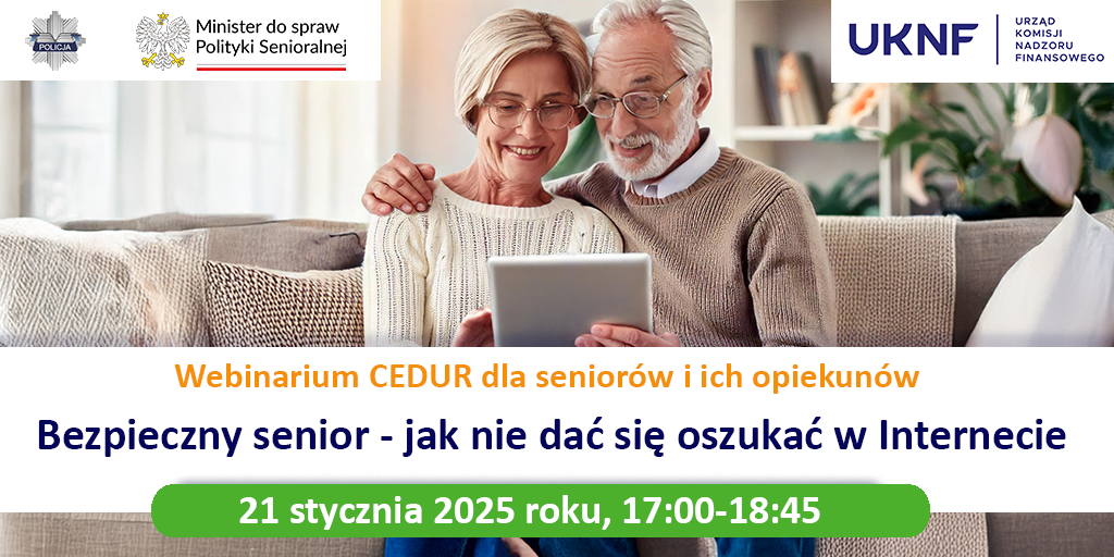 Bezpieczny senior – jak nie dać się oszukać w Internecie