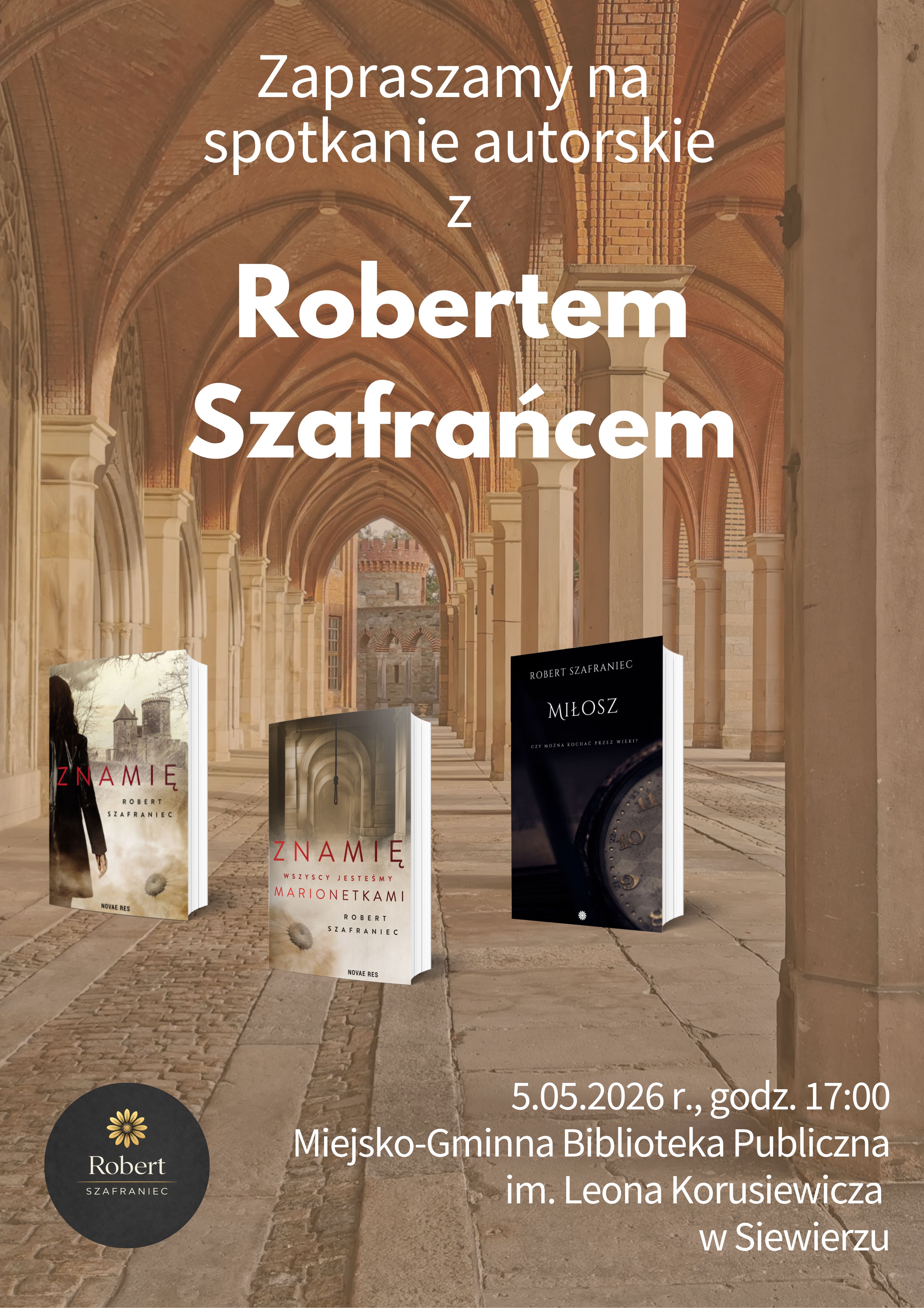 Spotkanie autorskie z Robertem Szafrańcem 