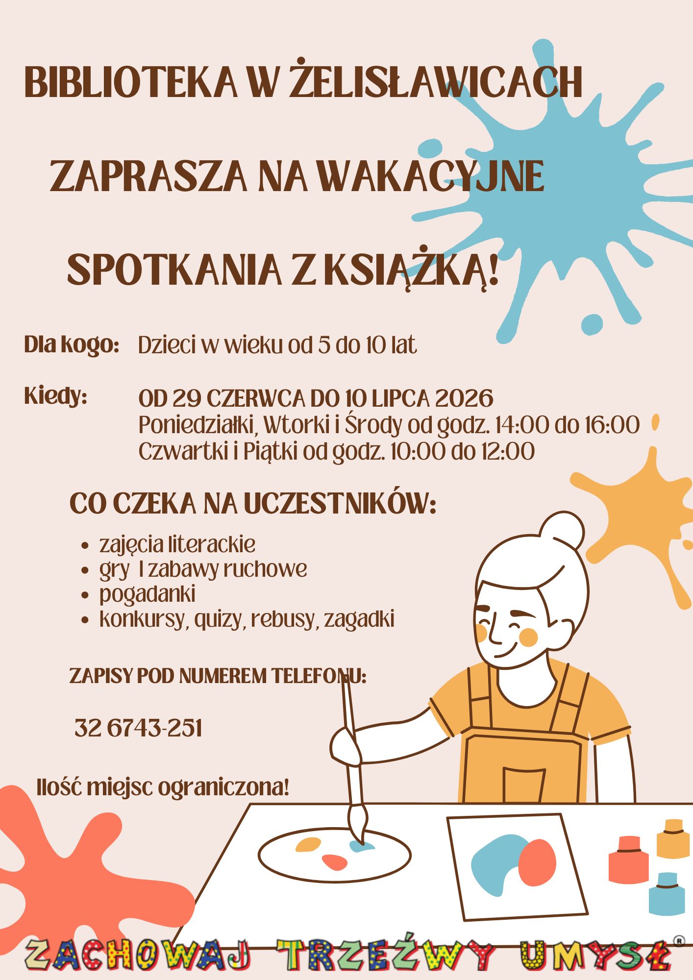 Wakacje 2026 - Żelisławice Wakacje 2026 - Żelisławice