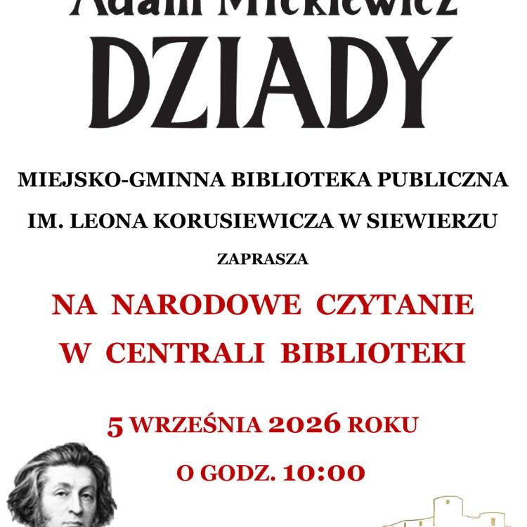 Narodowe czytanie - Dziady