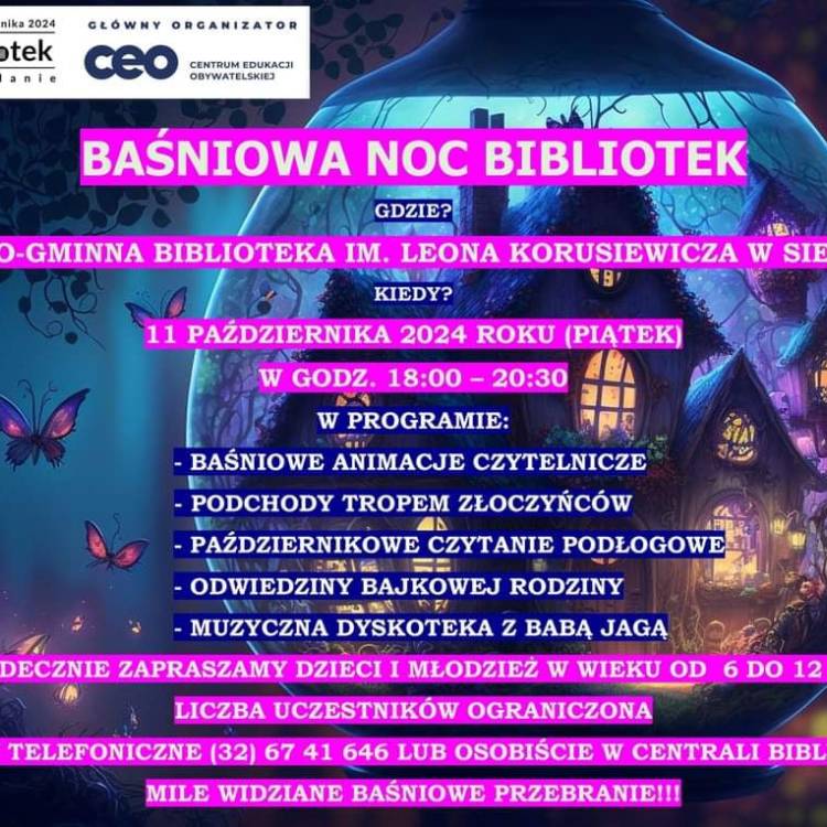 Baśniowa Noc Bibliotek