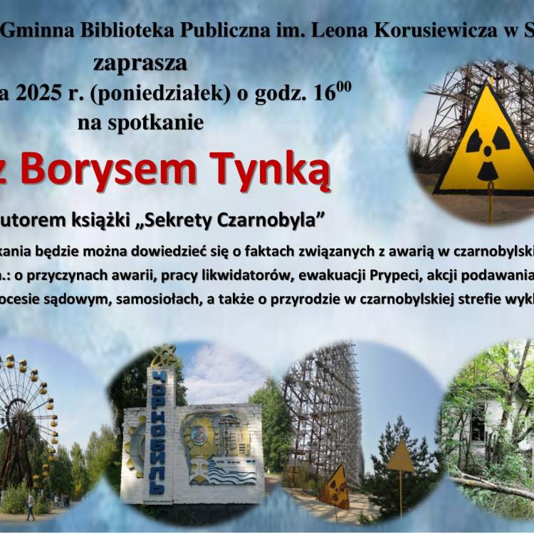 Spotkanie autorskie z Borysem Tynką